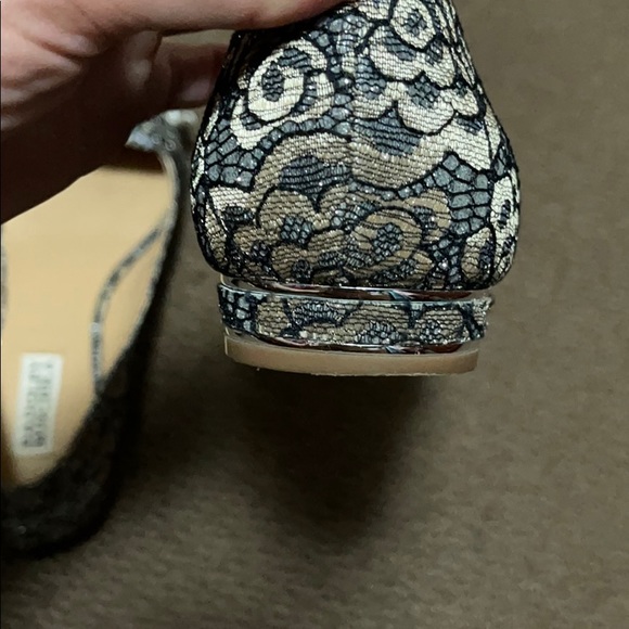 Badgley Mischka Valeria Crystal Embellished Flat - Picture 7 of 8